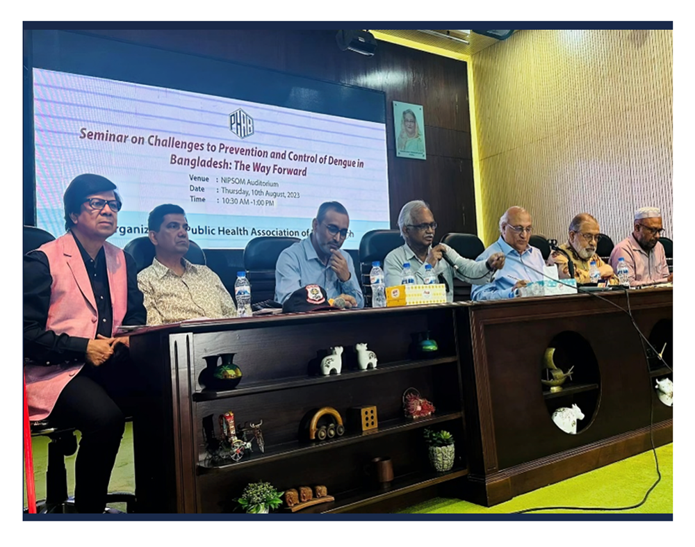 Seminar on Challenges to Prevention and Control of Dengue in Bangladesh: The Way Forward